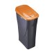 Papperskorg Svart/Orange polypropen (15 L)