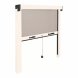 Myggnt IRS Vit 80 x 140 cm Aluminium Glasfiber Fnster Hoprulln