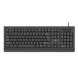 Tangentbord Ewent EW3286 Svart Qwerty Spanska QWERTY