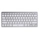Bluetooth Tangentbord Ewent EW3161 Vit Silvrig