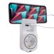 Vggkontakt med 2 USB-portar Ewent EW1225 16A 3680 W Vit 10 W