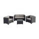 Trdgrdsmbler SP Berner Diva Tropea Antracitgr Mrkgr (4 Del