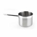 Gryta med lock BRA PROFESIONAL Gr Silvrig Rostfritt stl