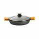 Kastrull BRA A270532 (32 cm) Svart Svart/Orange Metall Aluminium