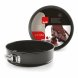 Avtagbar form Ibili 820124 Stl  24 x 6,5 cm Svart Rund