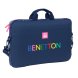 Laptopv�ska Benetton Damero Marinbl� 40 x 27 x 4 cm