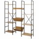 Bokhylla Max Home Stl Melamin spnskiva 125 x 150 x 27 cm