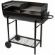 Kolgrill med hjul Aktive Plast Emaljerad metall 97 x 96 x 42 cm