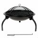 Kamin Aktive Rund Extern Trdgrd 55 cm