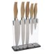 Set med kksknivar och hllare Quid Baobab (5 pcs) Brun Metall