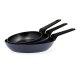 Stekpanneset Bidasoa Horizonte 3 Delar Smitt aluminium