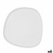 Platt skl Bidasoa Fosil Vit Keramik 26,3 x 25,5 x 2,4 cm (6 ant