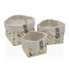 Korg - set Versa Erin 14 x 14 x 14 cm Fyrkantig