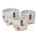 Multifunktionell korg Versa Textil 10 x 10 x 10 cm 14 x 14 x 14