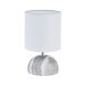 Bordslampa Versa Svart Keramik 14 x 23,5 x 14 cm