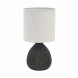 Bordslampa Versa Svart Keramik 14 x 28 x 14 cm