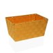 Multifunktionell korg Versa Flandes 20 x 15 x 30 cm Gul