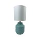 Bordslampa Versa Lizzy Bl Keramik 13 x 26,5 x 10 cm
