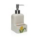 Tvldispenser Versa Keramik ABS Dolomite Tulpan 9 x 18,5 x 8 cm