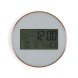 Vggklocka Versa Vit Plast Minimalistisk 2,8 x 25 x 25 cm