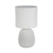 Bordslampa Versa linne Keramik 40 W 22 x 41 cm