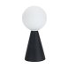 Bordslampa Versa Svart Keramik Glas 40 W 10 x 22,5 cm Prisma