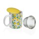 Kopp med filter fr rtteer Versa Citron