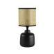 Bordslampa Versa Svart Keramik 18 x 34 x 18 cm