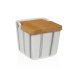 Saltkar med lock Versa G-LINES Keramik 8,8 x 8,5 x 8,8 cm