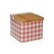 Saltkar med lock Versa VICHY  Keramik 12,2 x 11,5 x 12,2 cm