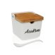 Sockerstrare Versa AZUKREA Vit Keramik 8,8 x 8,5 x 8,8 cm