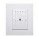 Galler Fepre Justerbart Aluminium Vit (17 x 13 cm)