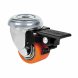 Rueda Ruedas Alex Orange Polyuretan Jrn  3,5 CM roterande