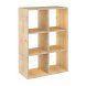 Bokhylla Astigarraga Dinamic 6 Brun Naturell Furu 70,8 x 33 x 10