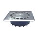 Avlopp Tecnoagua T-88 I PVC Rostfritt stl 21,6 x 21,6 x 7 cm 
