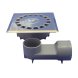 Avlopp Tecnoagua T-88 VHI PVC Rostfritt stl 16,5 x 16,5 x 5 cm
