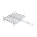 Grill fr fisk Sauvic Zink 30 x 35 cm