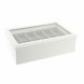 Smyckeskrin DKD Home Decor 102182 Klockor 28 x 19 x 9 cm Glas Vi