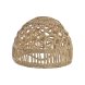 Lampskrm DKD Home Decor Naturell Fltning 46 x 46 x 35 cm