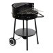 Kolgrill med hjul DKD Home Decor Svart Metall Plast 59 x 49,5 x