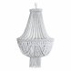 Taklampa DKD Home Decor Vit Metall Tr MDF 40 W 220 V 50 x 50 x