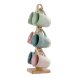 Mugg DKD Home Decor Multicolour Bl Rosa Gummitr Grn Stengods