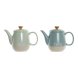 Tekanna DKD Home Decor 8424001793235 Bl Grn Stengods 1 L 22,5
