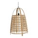 Taklampa DKD Home Decor Naturell Metall 50 W 220 V 42 x 42 x 63