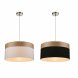 Taklampa DKD Home Decor Vit Svart Multicolour Silvrig Naturell M