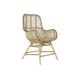 Kerti szk DKD Home Decor Multicolour Naturell Rattan 61 x 58 x