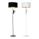 Golvlampa DKD Home Decor 8424001827312 44 x 44 x 166 cm Svart Gy