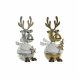 Julgranskula DKD Home Decor Metall Ren (14 x 13 x 27 cm) (2 pcs)