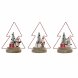 Julgranskula DKD Home Decor Trd Metall Tr (17 x 11 x 21 cm) (3