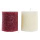 Ljus DKD Home Decor Jul (9 x 9 x 10 cm) (2 antal)